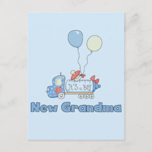 Neue Oma für junge Lkw-Hemden und Geschenke Postkarte