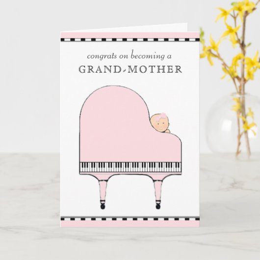 Neue Oma-Glückwünsche Karte (Gelbe Blume)