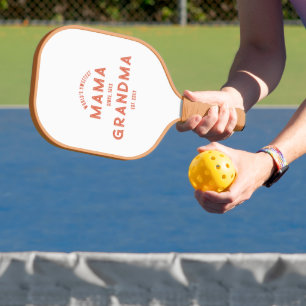 Neue Oma Schwangerschaftsankündigung Pickleball Schläger