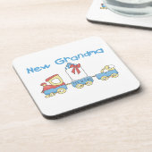 Neue Oma-Train-Geschenke Untersetzer (Linke Seite)