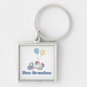 Neue Oma Truck Es ist ein Junge Geschenke Schlüsselanhänger (Vorne)