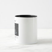 Neue Oma Ultrasound Baby-Ankündigung Tasse (Zentrum)