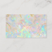 neue Opal-Discount-Karte Visitenkarte (Rückseite)