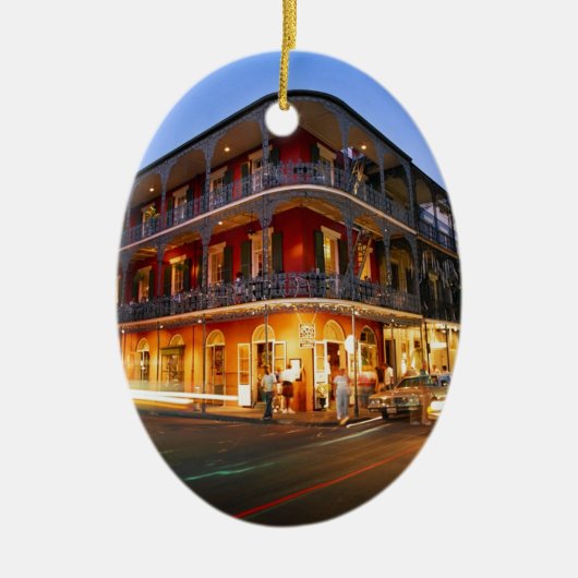 NEUE ORLEANE KERAMIK ORNAMENT (Vorne)