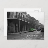 NEUE ORLEANS-FOTOGRAPH 1939 VINTAG POSTKARTE (Vorne/Hinten)