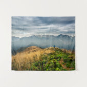 Neue Orte erkunden Wandteppich (Vorderseite (Horizontal))