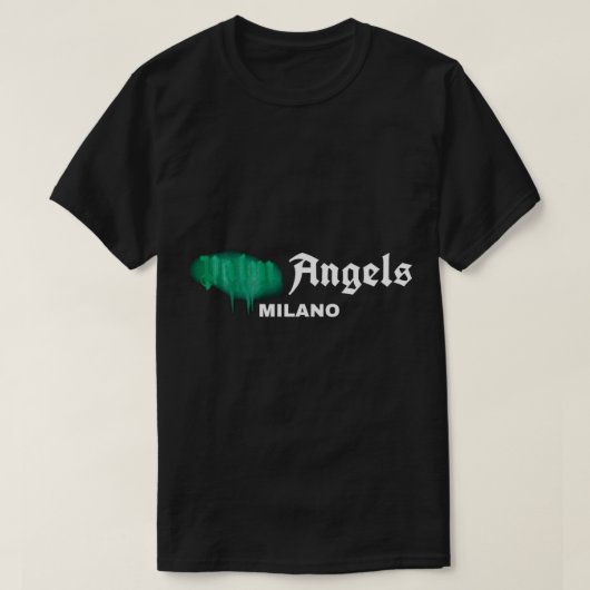 Neue Palm Angels Sprayed Print Logo Leicht Gewicht T-Shirt (Design vorne)