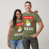 Neue Papa Baby Flasche für bald Geschenk T-Shirt (Unisex)