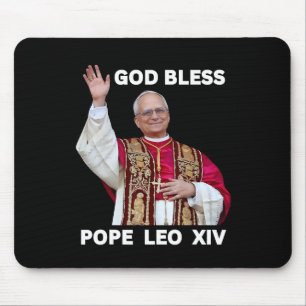 Neue Papst Leo Xiv katholische Geschenke Merch Sou Mousepad
