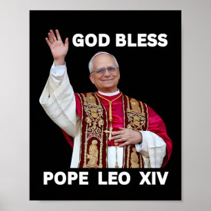 Neue Papst Leo Xiv katholische Geschenke Merch Sou Poster