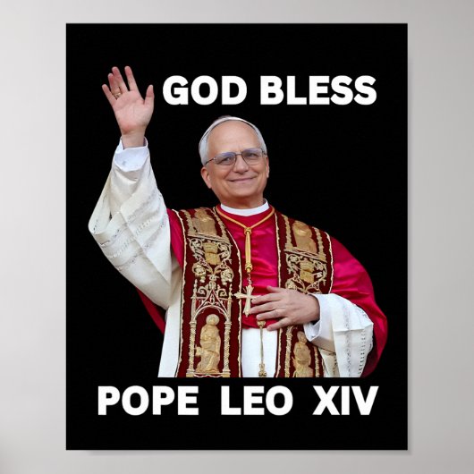 Neue Papst Leo Xiv katholische Geschenke Merch Sou Poster (Vorne)