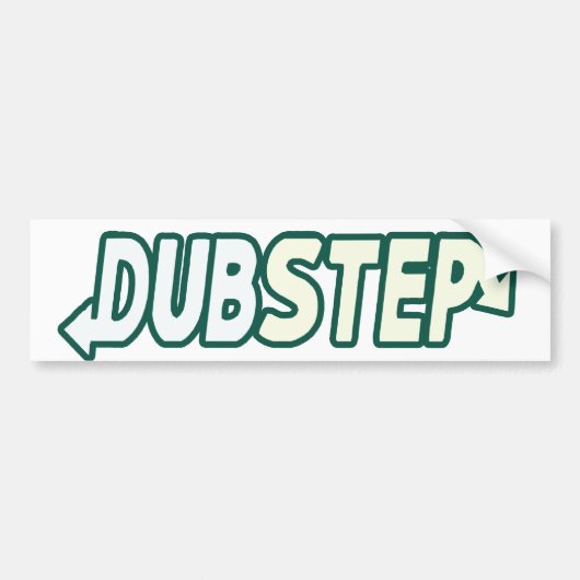 Neue Parodie DUBSTEP Schlages Autoaufkleber (Vorne)