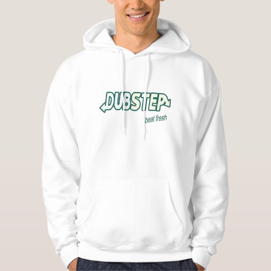 Neue Parodie DUBSTEP Schlages Hoodie (Vorderseite)