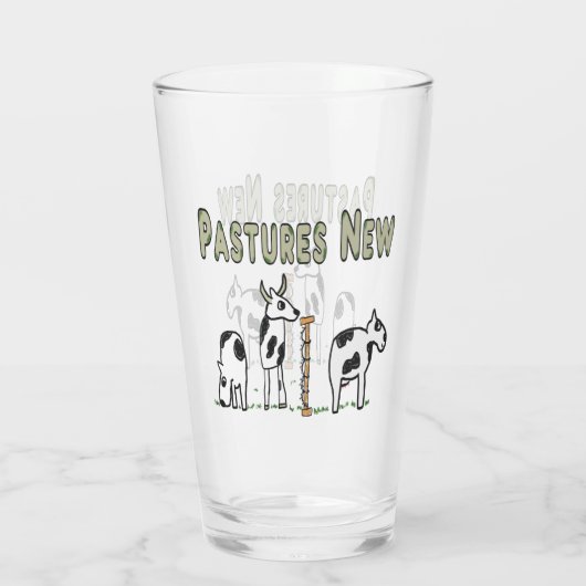 Neue Pasta machen Glas (Rückseite)