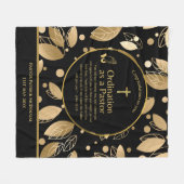 NEUE PASTOR-Ordination - Neuer, benutzerdefinierte Fleecedecke (Vorderseite (Horizontal))