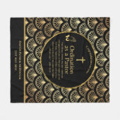 NEUE PASTOR-Ordination - Neuer, benutzerdefinierte Fleecedecke (Vorderseite (Horizontal))