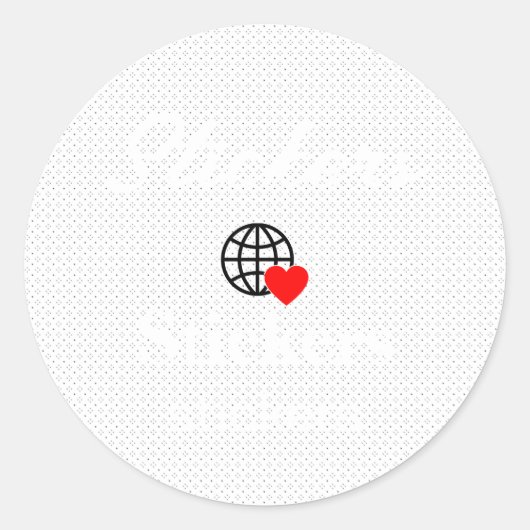 Neue personalisierbare Text-Logo-Aufkleber Runder Aufkleber (Vorderseite)