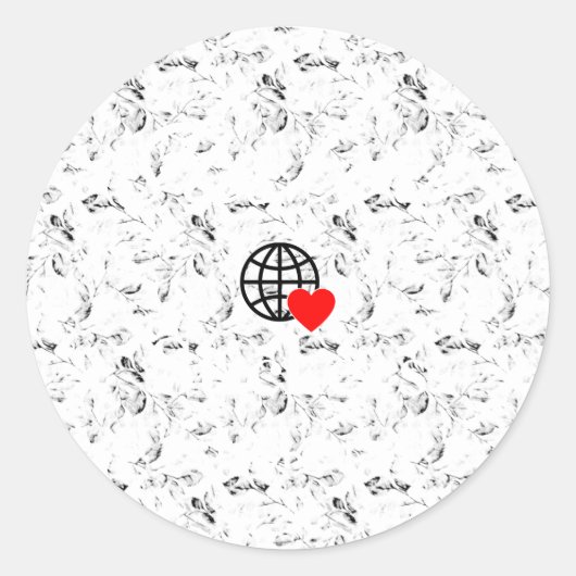 Neue personalisierbare Text-Logo-Aufkleber Runder Aufkleber (Vorderseite)