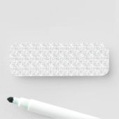 Neue personalisierbare TextLogo-Namensmarken Namensschild (Beispiel)