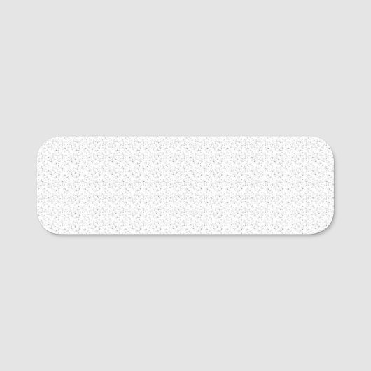 Neue personalisierbare TextLogo-Namensmarken Namensschild (Vorderseite)