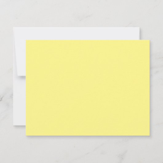 Neue, personalisierte Text-Logo-Flat-Note-Karte Mitteilungskarte (Vorderseite)