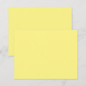 Neue, personalisierte Text-Logo-Flat-Note-Karte Mitteilungskarte (Vorne/Hinten)