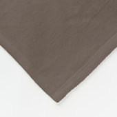 Neue personalisierte Text Logo Fleece Blanket (Ecke)