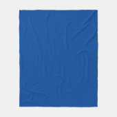 Neue personalisierte Text Logo Fleece Blanket (Vorderseite)