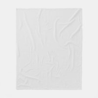 Neue personalisierte Text Logo Fleece Blanket