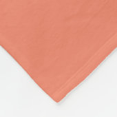 Neue personalisierte Text Logo Fleece Blanket (Ecke)
