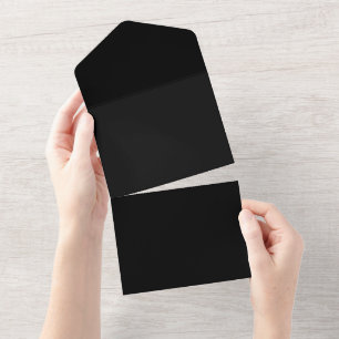 Neue personalisierte Text-Logo-Hochzeitseinladung  All In One Einladung