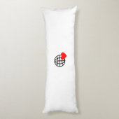 Neue personalisierte Text-Logo-Kissen Seitenschläferkissen (Rückseite (Vertikal))