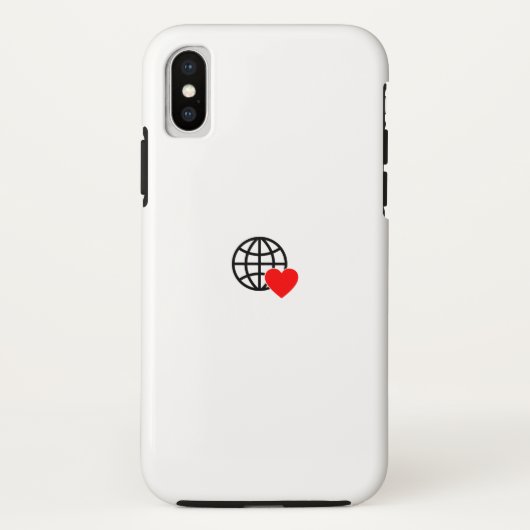 Neue personalize Text Logo Case Mate Tough Apple i (Rückseite)