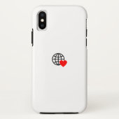 Neue personalize Text Logo Case Mate Tough Apple i (Rückseite)