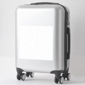 Neue personalize TextLogo Custom-Cut Vinyl Sticker (Koffer)