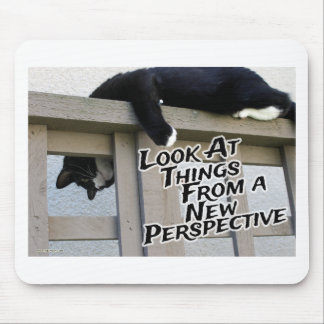 Neue Perspektive Förderung Cat Foto Mousepad
