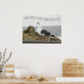 Neue Perspektive Seagull Poster (Küche)