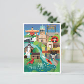 Neue Philadelphia, Ohio Postcard Postkarte (Stehend Vorderseite)