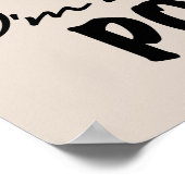 Neue Poppa-T - Shirt und Geschenke lächeln Poster (Ecke)