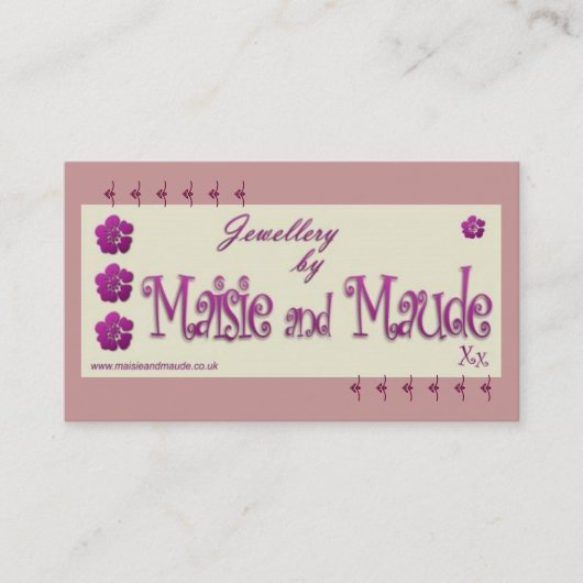 neue Post der Visitenkarte (Vorderseite)