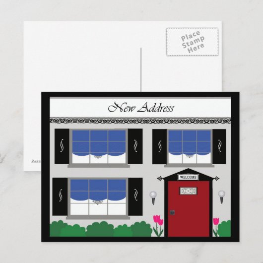 Neue Postkarte (Vorne/Hinten)