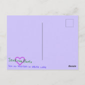 Neue Postkarte für gesegnetes Leben (Rückseite)