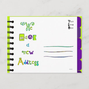 Neue Postkarte "P-T"