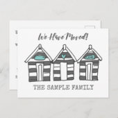 Neue Postkarte verschieben, Zuhause Käuferverkäufe (Vorne/Hinten)