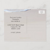 Neue Postkarten an der Küste (Rückseite)