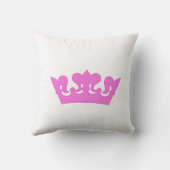 Neue Prinzessin - ein königliches Baby! Kissen (Rückseite)