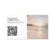 Neue QR-Foto-Logo-Visitenkarte