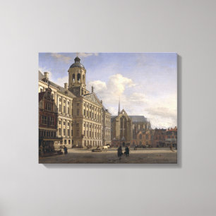 Neue Rathaus, Amsterdam, 1668 Leinwanddruck
