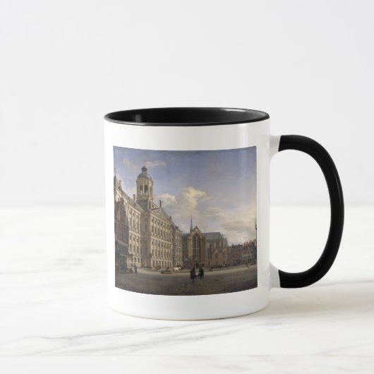 Neue Rathaus, Amsterdam, 1668 Tasse (Rechts)