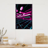 Neue Räume - Ken Gage Art Poster (Küche)